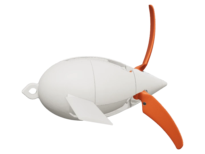 Fold 0 degrees: rotor deployed